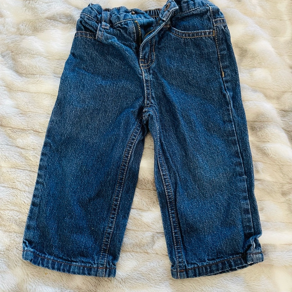 Nautica Dark Blue Kids Denim Pants